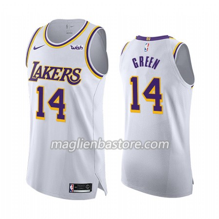Maglia NBA Los Angeles Lakers Danny Green 14 Nike 2019-20 Association Edition Swingman - Uomo